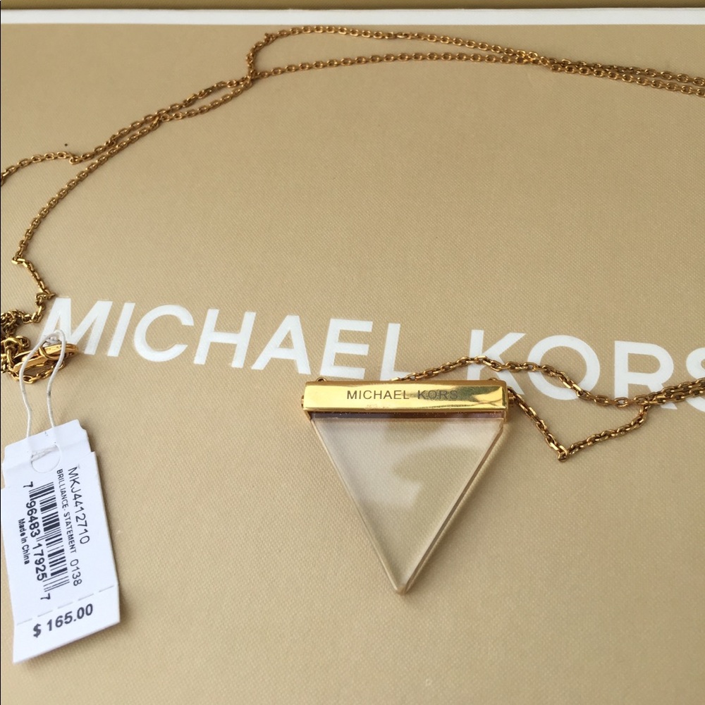 NWT MICHAEL KORS NECKLACE REVERSIBLE!!