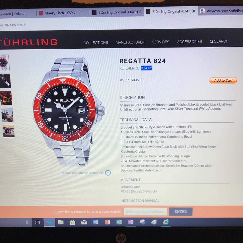 Sturhling original watch