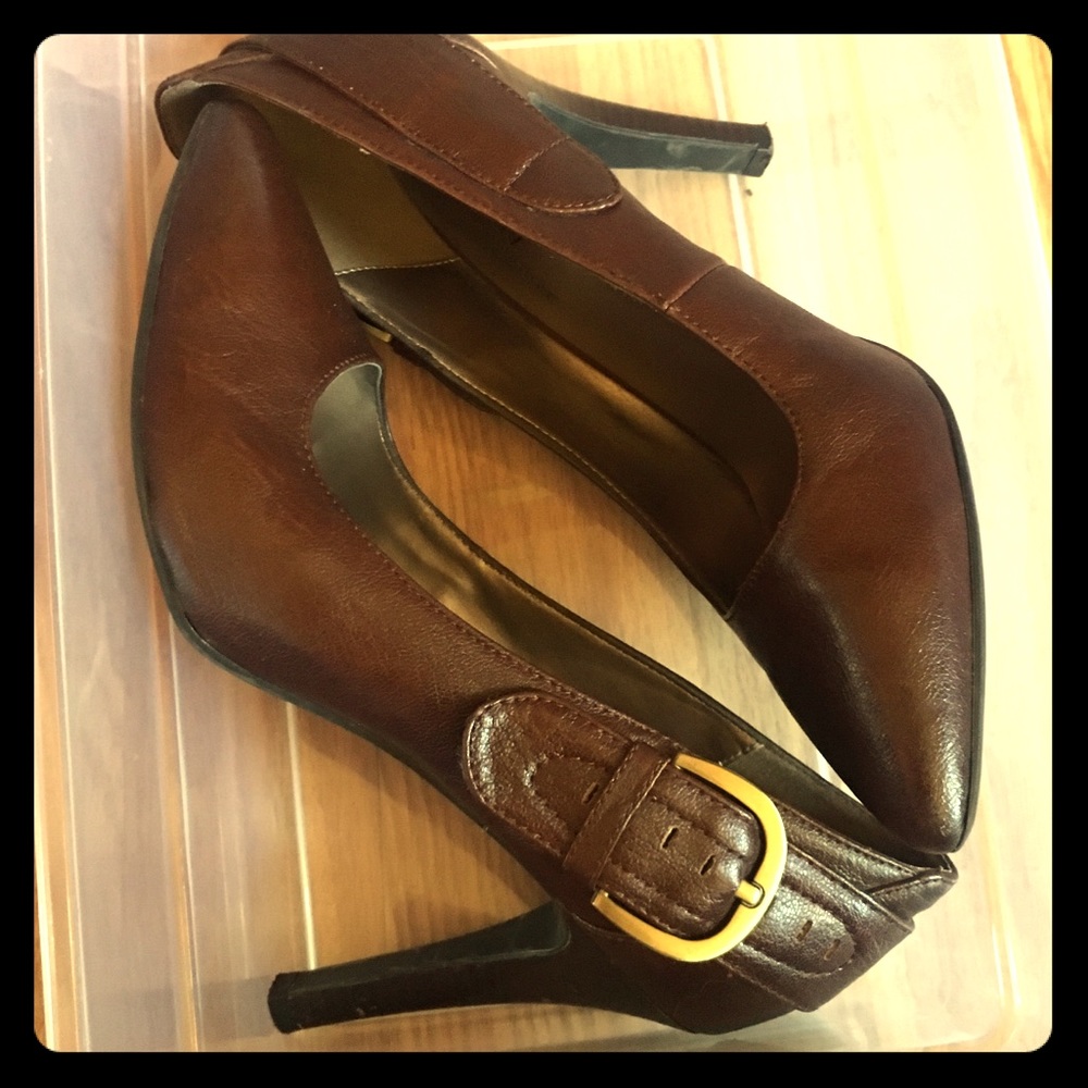 Chocolate Brown Heels