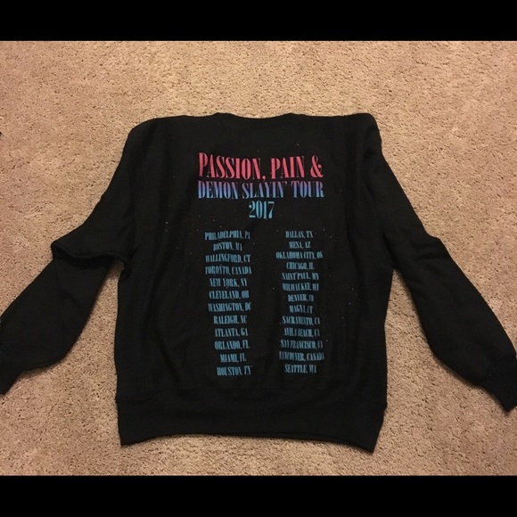 Kid Cudi tour crewneck sweatshirt - Picture 1 of 2