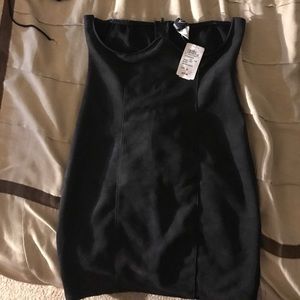 black skirt w boob part cutout