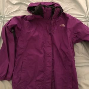 North Face Raincoat