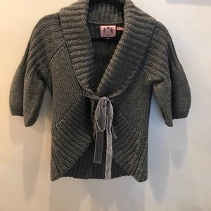 Juicy Couture size M/L Half sleeve cardigan
