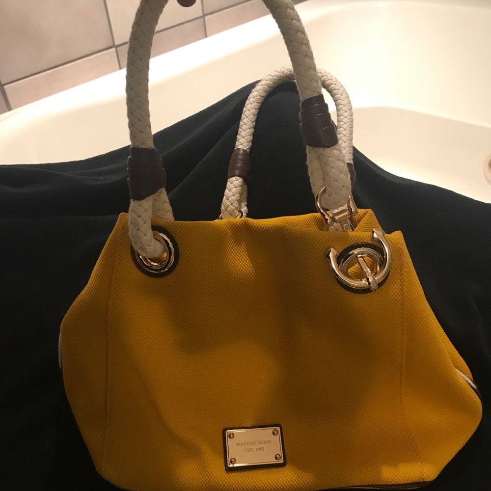 Michael Kors canvas bag
