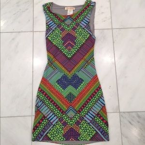Bright colored cut out back Mara Hoffman Dress