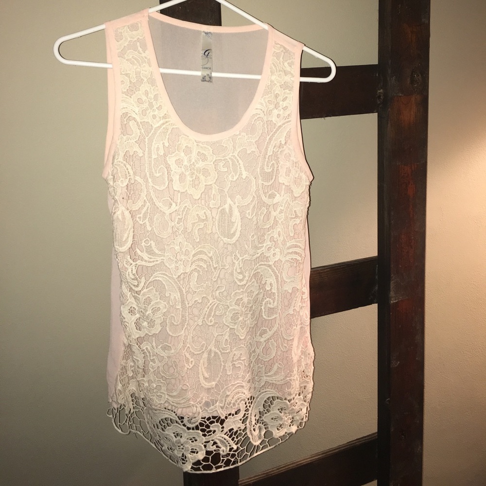 Floral tank top