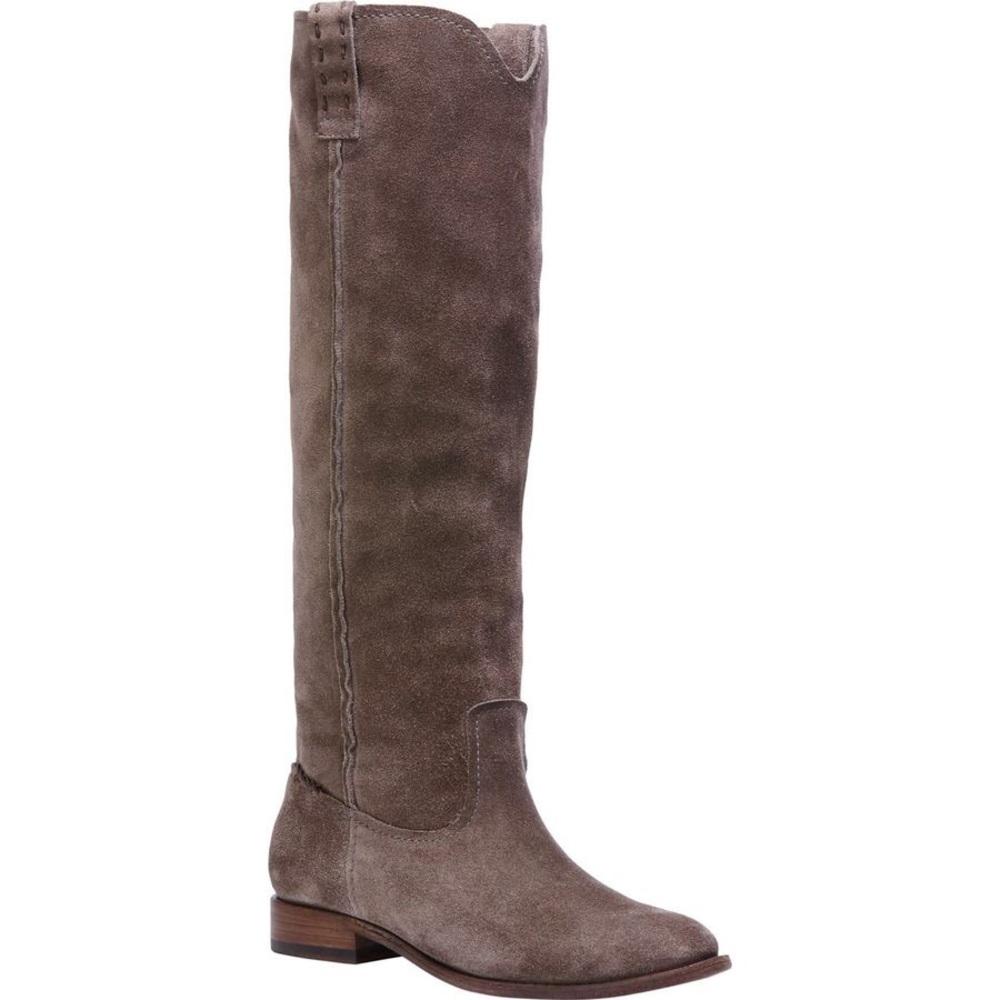 NWB - Frye Cara Tall Suede Grey Boots