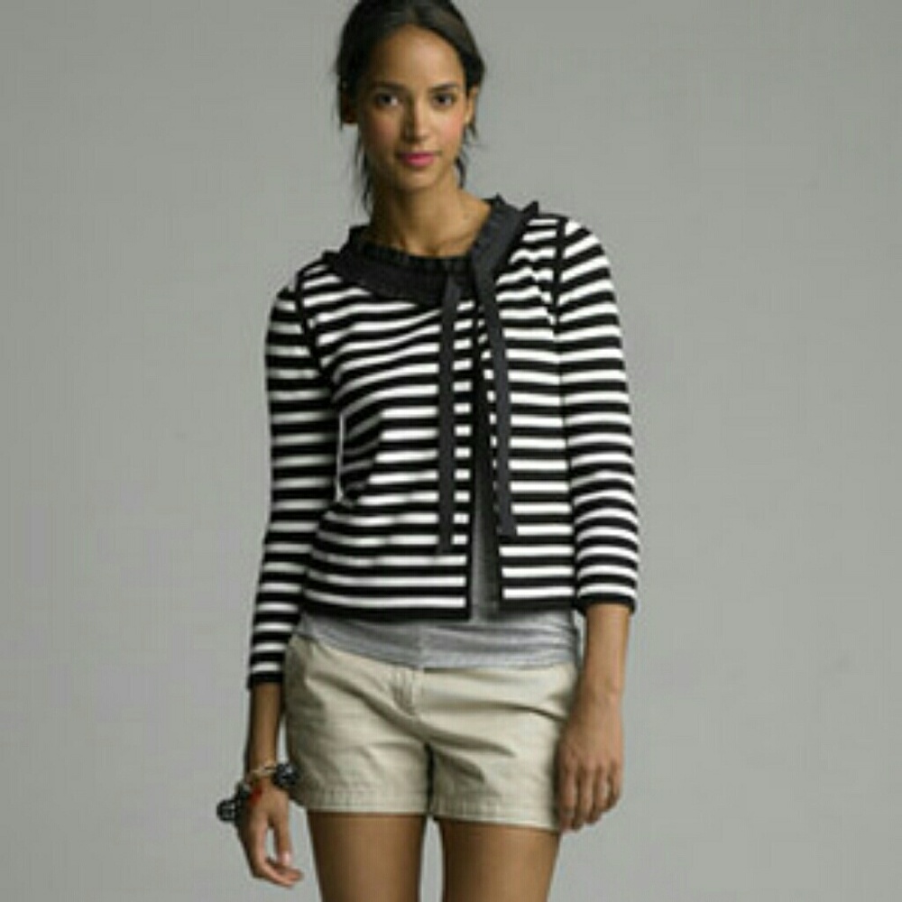 New with Tags J. Crew French Stripe Tie Jacket