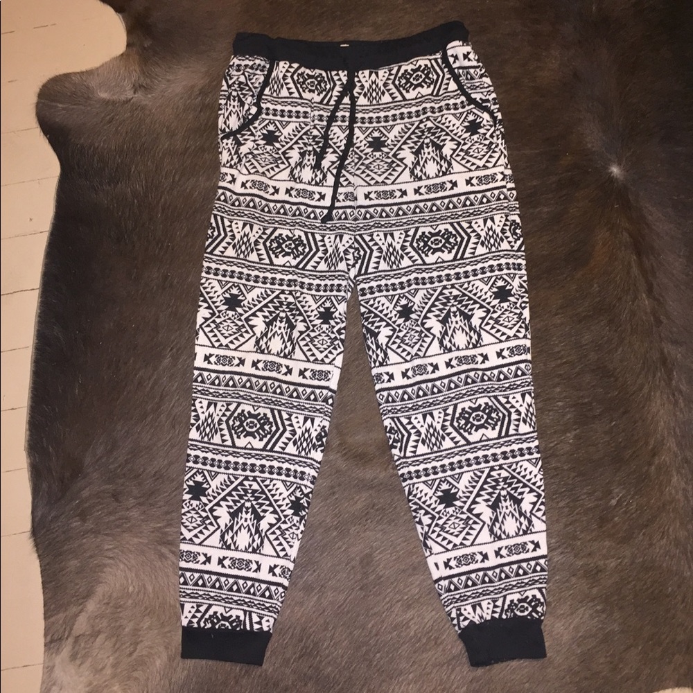 Pink Republic Harem Style Aztec Lounge Pants