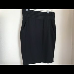 ✨BLACK PENCIL SKIRT WITH POCKETS