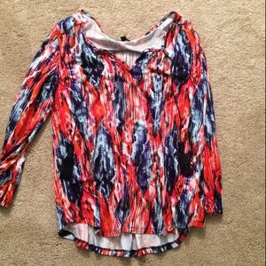Multi colored blouse