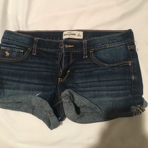 abercrombie kids denim shorts
