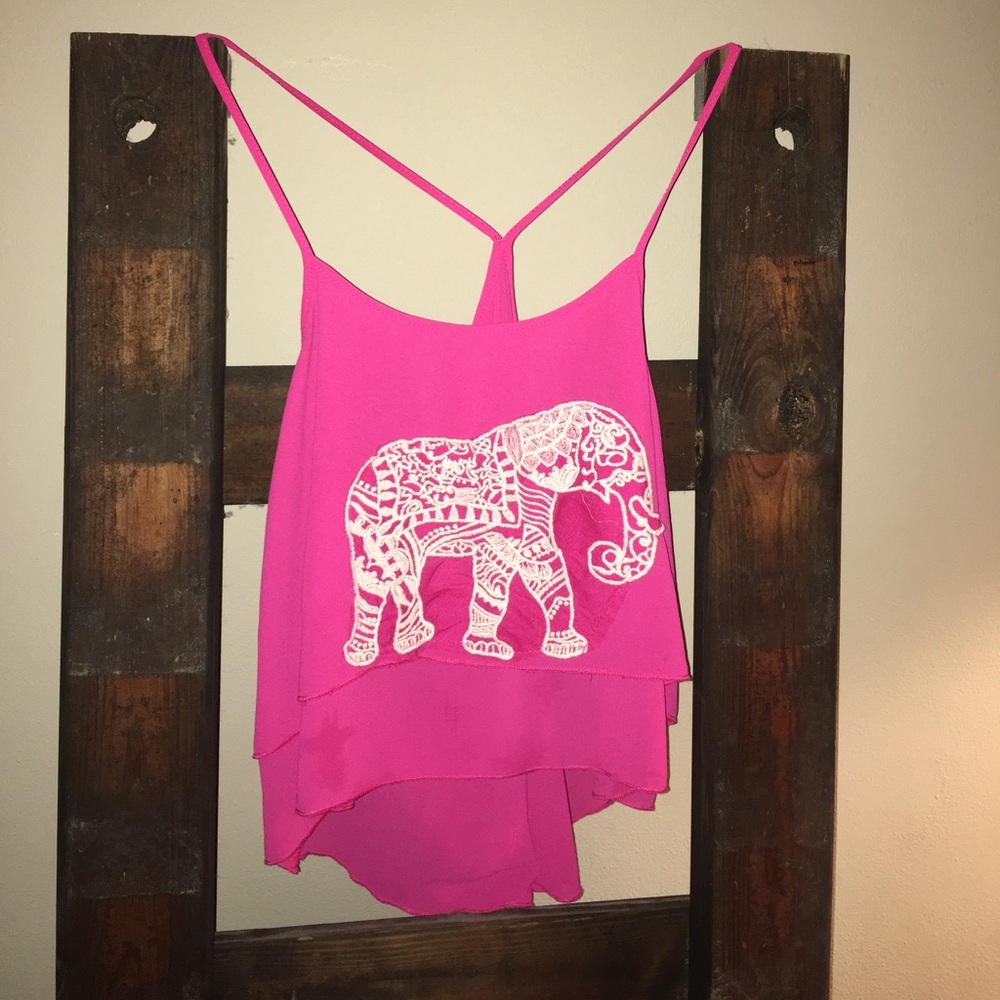 Elephant tank top