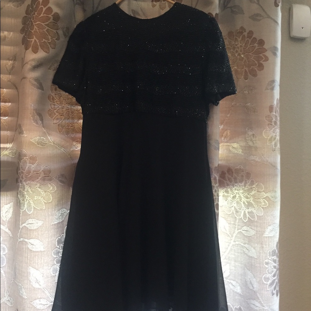 Vintage black cocktail dress