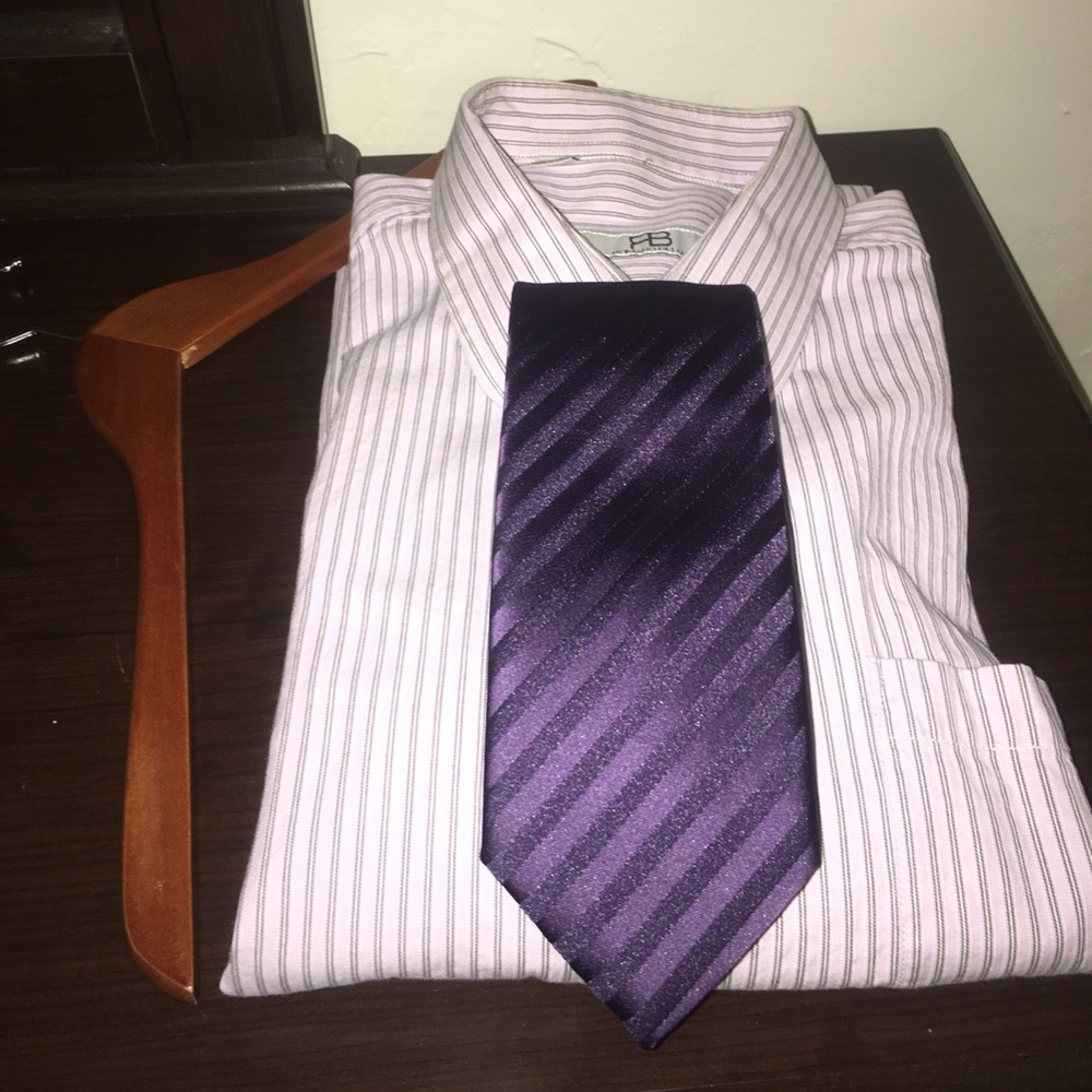 Men’s Dress Shirt and Tie