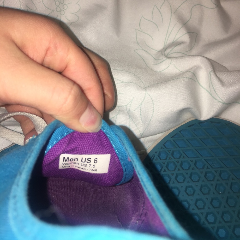 Blue Vans - Picture 3 of 3