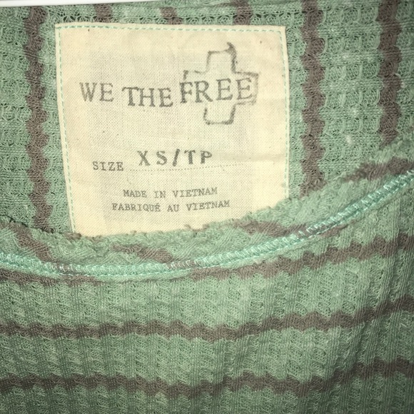 Free People casual long sleeve top - Picture 3 of 3