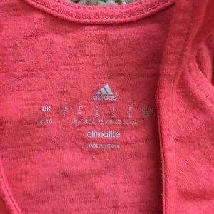 Small adidas workout tank
