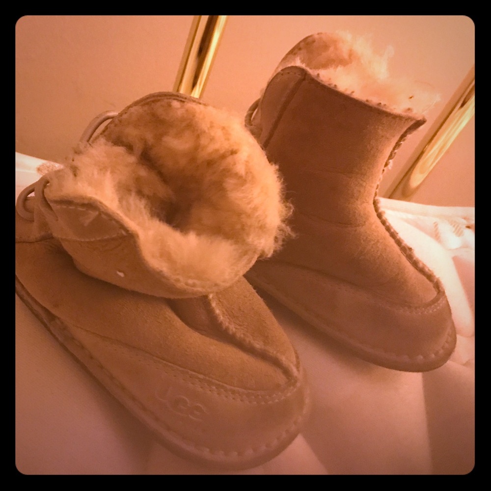 Beige Authentic Baby Ugg Size S