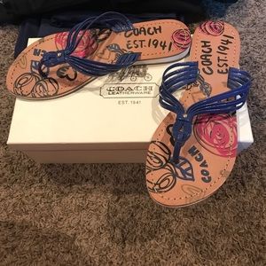 Coach sandals