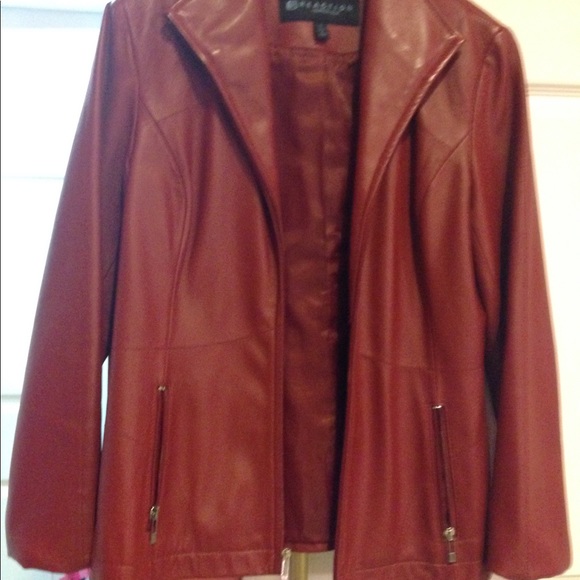 Michael Kors women''s leather jacket. - Picture 3 of 8