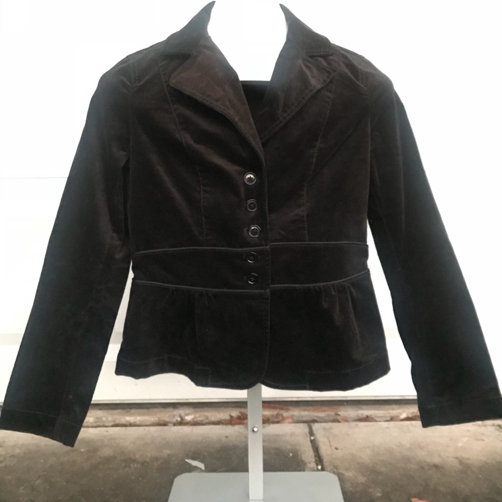 Ann Taylor Loft velvet jacket