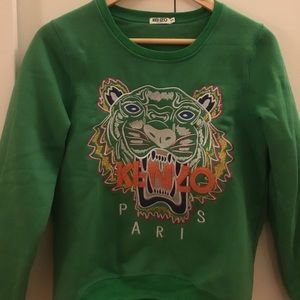 Kenzo Sweater in Green as seen on bloggers!