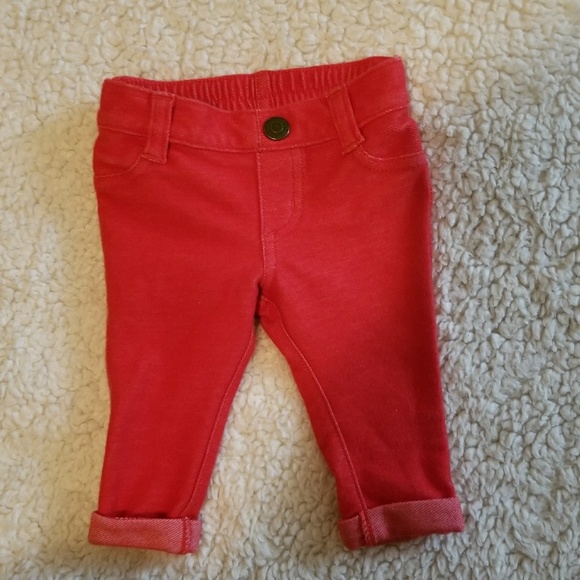 Red jeggings - Picture 1 of 2