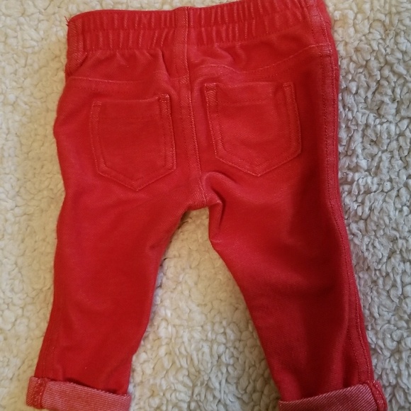 Red jeggings - Picture 2 of 2