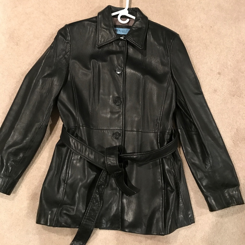 Kenneth Cole Reaction Leather Jacket