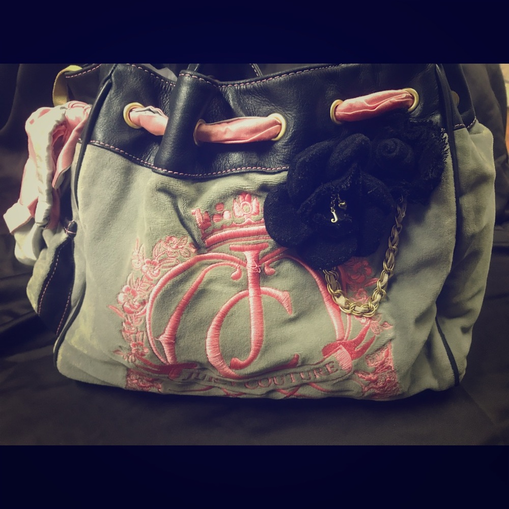 Juice Couture Bag pink & gray