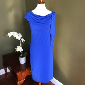 🦋 Built-in shapewear! Cobalt blue dress.