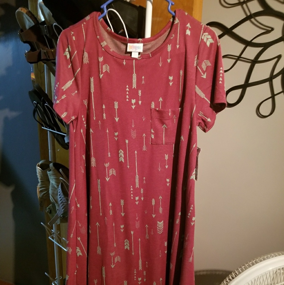 UNICORN ALERT! lularoe Carly dress NWT