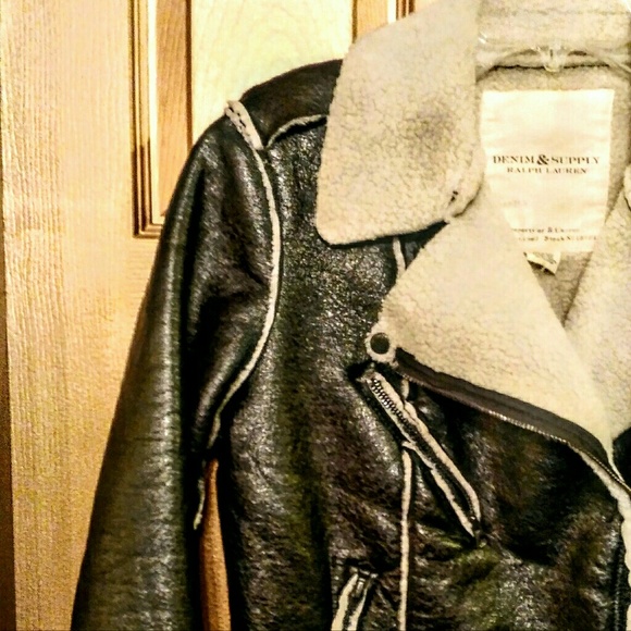 FANTASTIC RALPH LAUREN DENIM & SUPPLY FAUX LEATHER - Picture 2 of 8