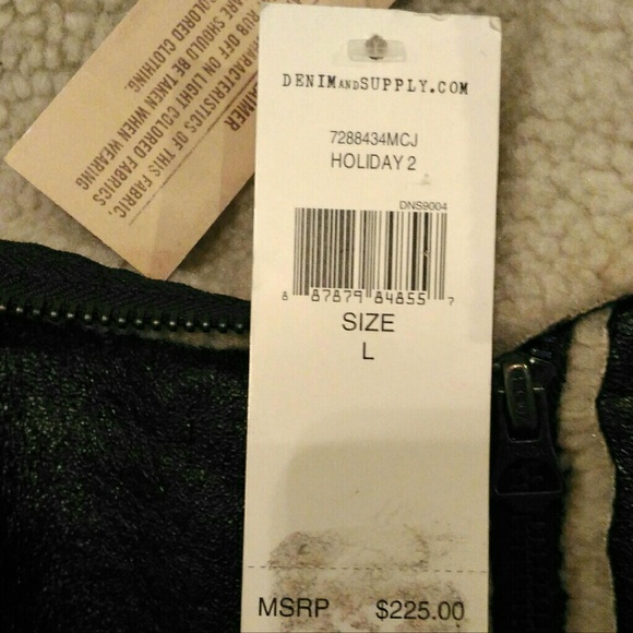 FANTASTIC RALPH LAUREN DENIM & SUPPLY FAUX LEATHER - Picture 6 of 8