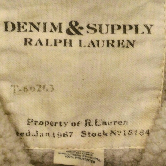 FANTASTIC RALPH LAUREN DENIM & SUPPLY FAUX LEATHER - Picture 8 of 8
