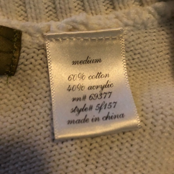 Whisper Cotton Anchor Sweater size M - Picture 4 of 5