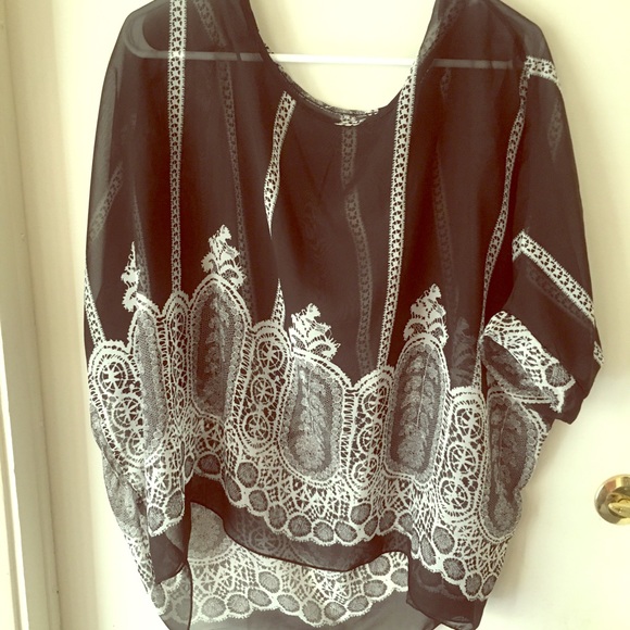 Sheer Cover Top - Picture 1 of 1