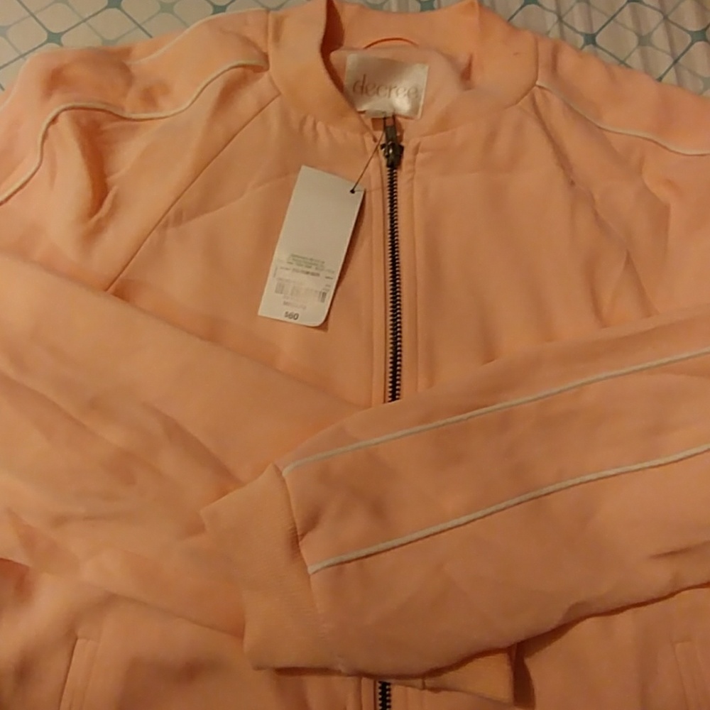 Pink Bomber Jacket - Picture 3 of 3