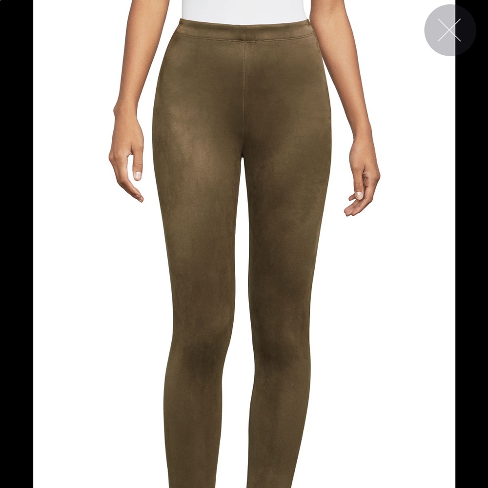 BCBG Maxazria SUEDE look Leggings