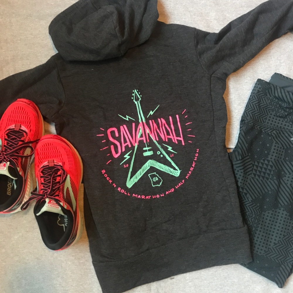 Rock N Roll Savannah Marathon hoodie