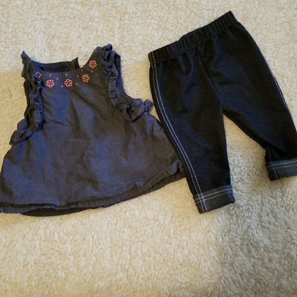 Jean shirt set - Picture 2 of 3