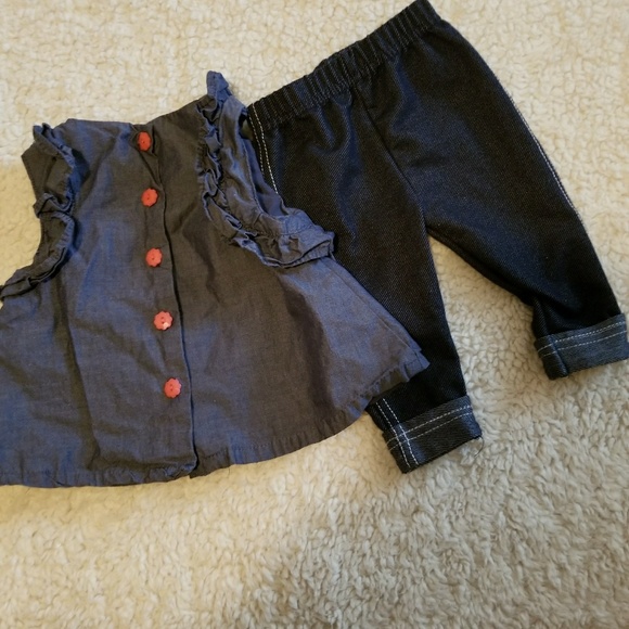 Jean shirt set - Picture 3 of 3