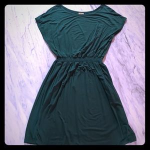 Emerald piko dress