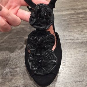 Vince Camuto Black Velvet Heels