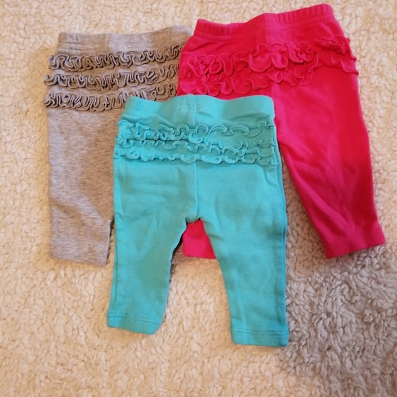 Set of ruffle leggings - Picture 1 of 1