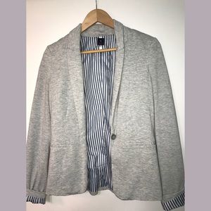 Very comfortable Gray Blazer with inside stripes