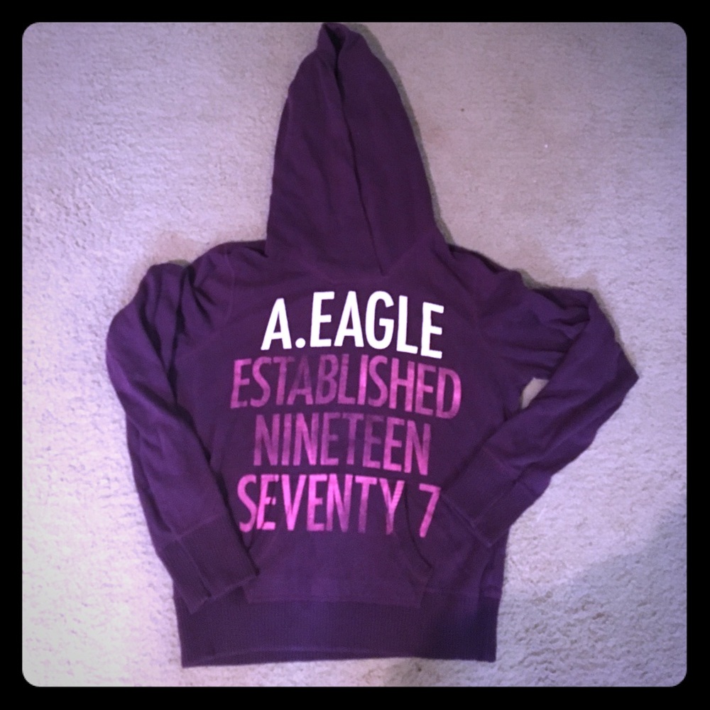 AE Purple Hoodie