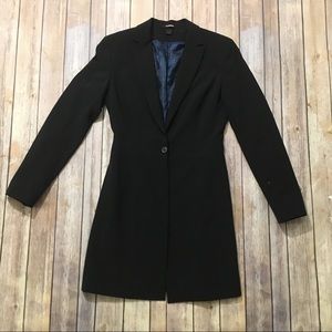 Express Size 0 Long Blazer Jacket read*