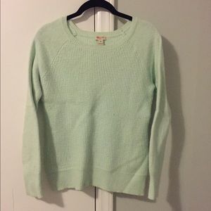 J. Crew Mint Crew Sweater